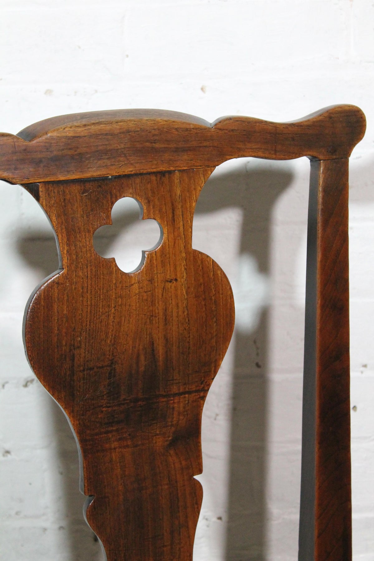 A good pair of George III side chairs of excellent colour