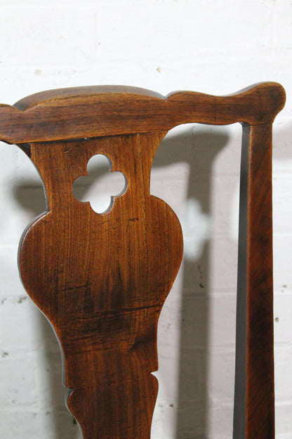 A good pair of George III side chairs of excellent colour