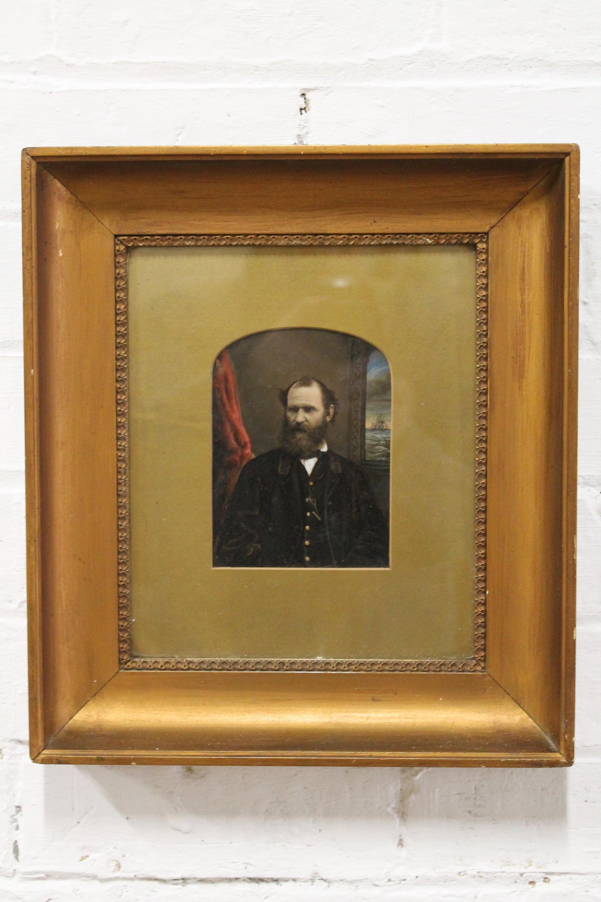 A  portrait miniature of a Scottish ship's captain