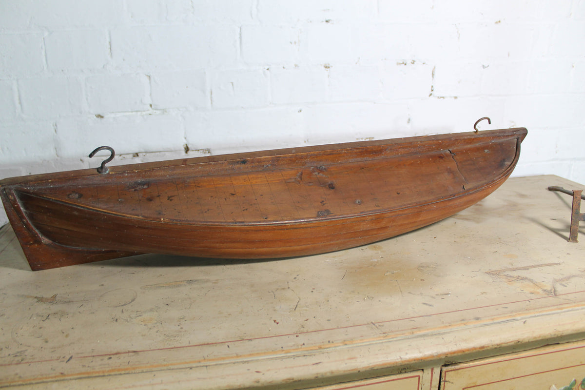 West Country ship's half hull model Kitto's ship yard in Porthleven