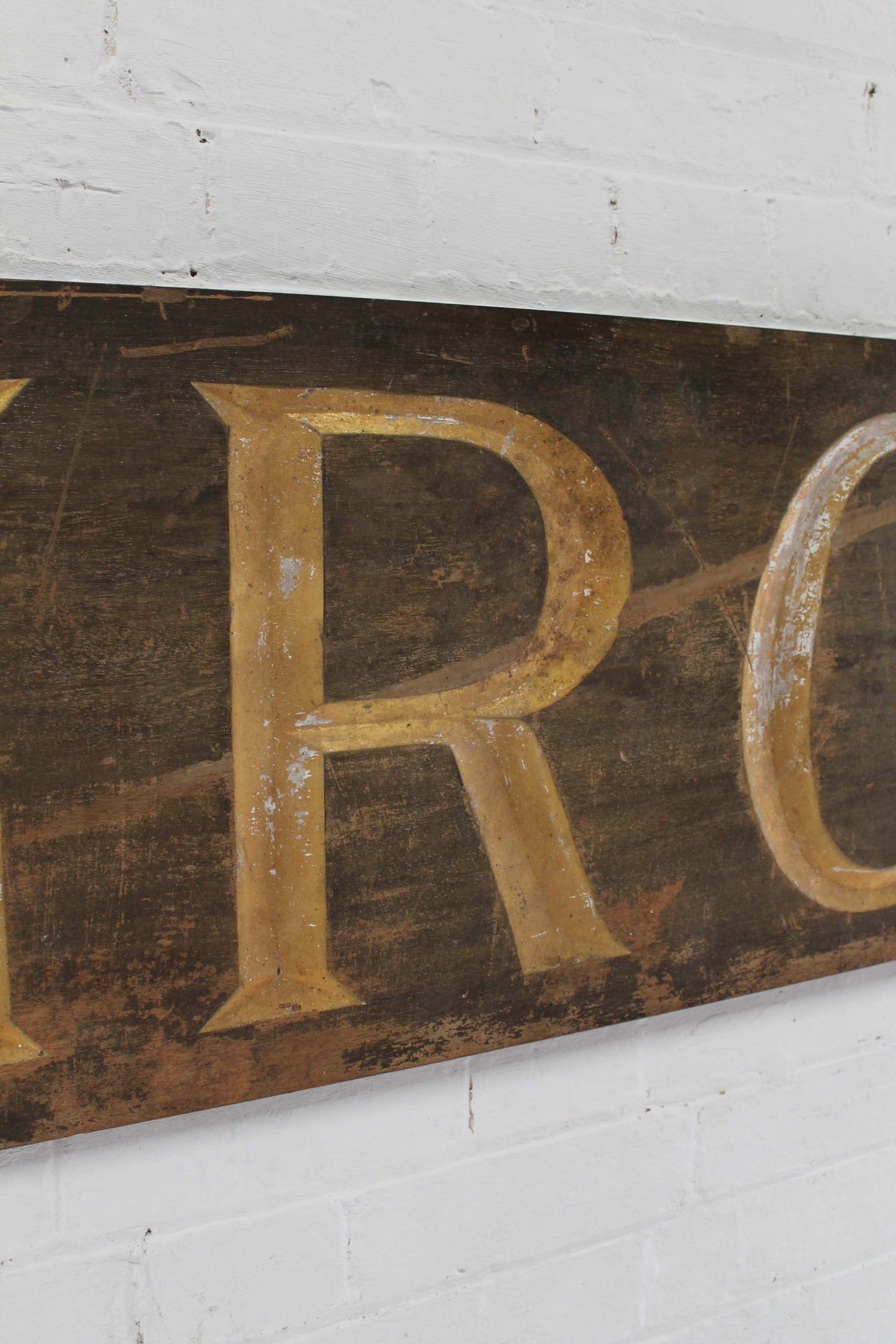 Large 19th c shop sign "CIRCA"