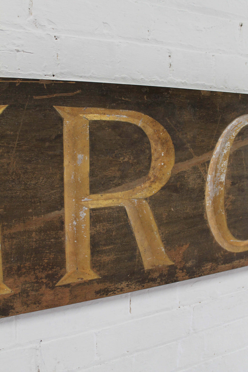 Large 19th c shop sign "CIRCA"