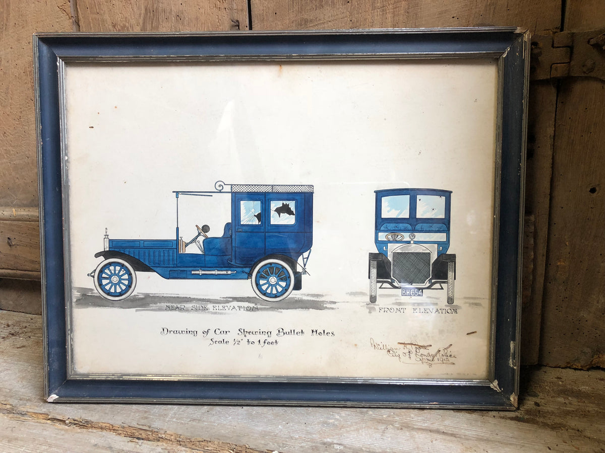 Original Old Bailey police exhibit from the attempted murder of Leopold De Rothschild