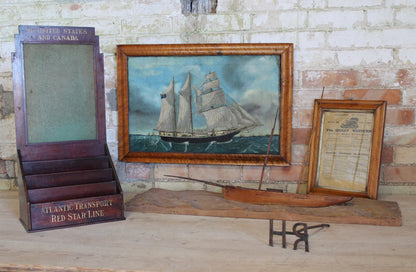 Red Star Line shipping stationery holder