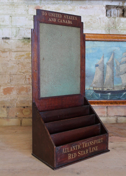 Red Star Line shipping stationery holder