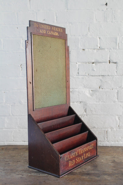 Red Star Line shipping stationery holder