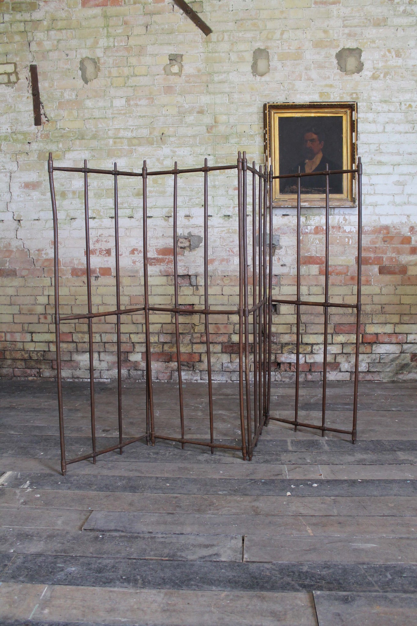 Early 20th century country house room divider or screen