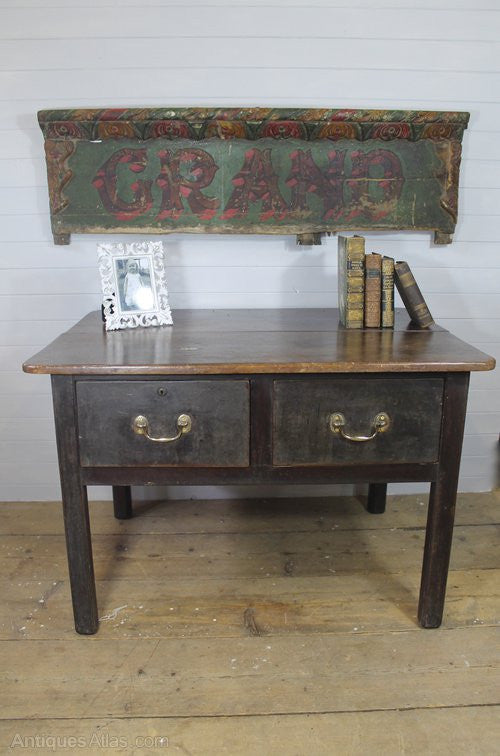Early 19th century shop table