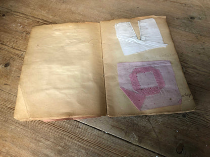 Olive Smith's 19th century needlework sample book