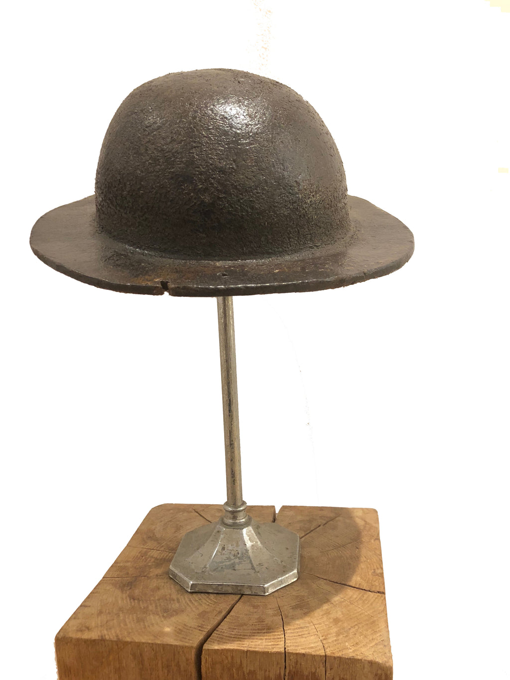 Early 19th c leather hat