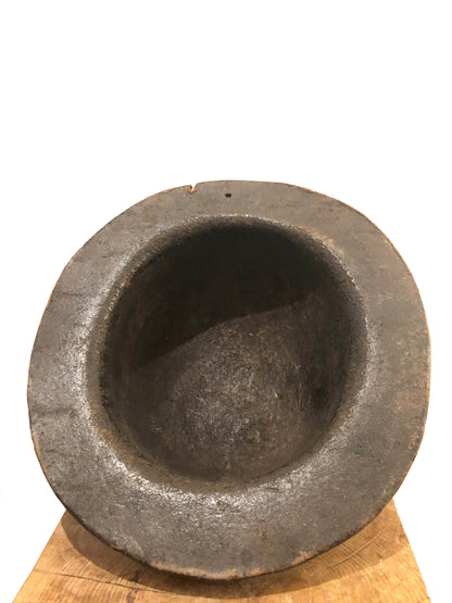 Early 19th c leather hat
