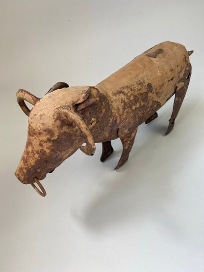 A primitive early 20th c butcher’s shop display