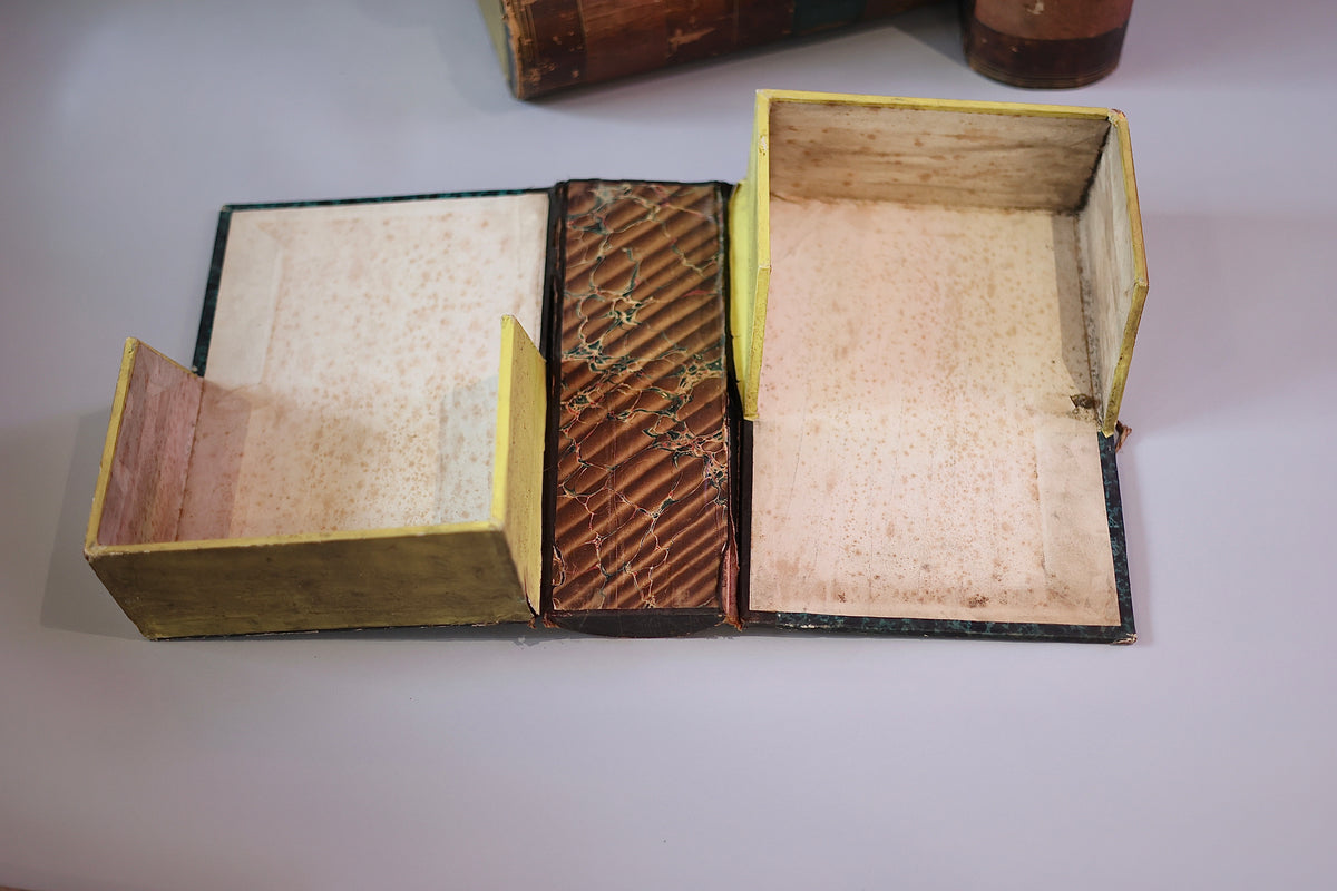 19th century box files in the form of books - available individually