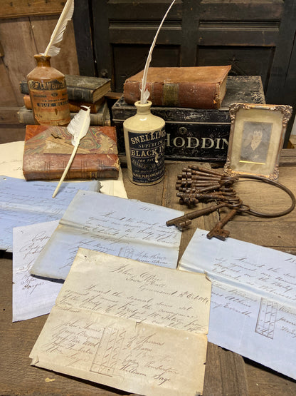 A collection of five English Victorian police documents relating to the conveyance of bodies