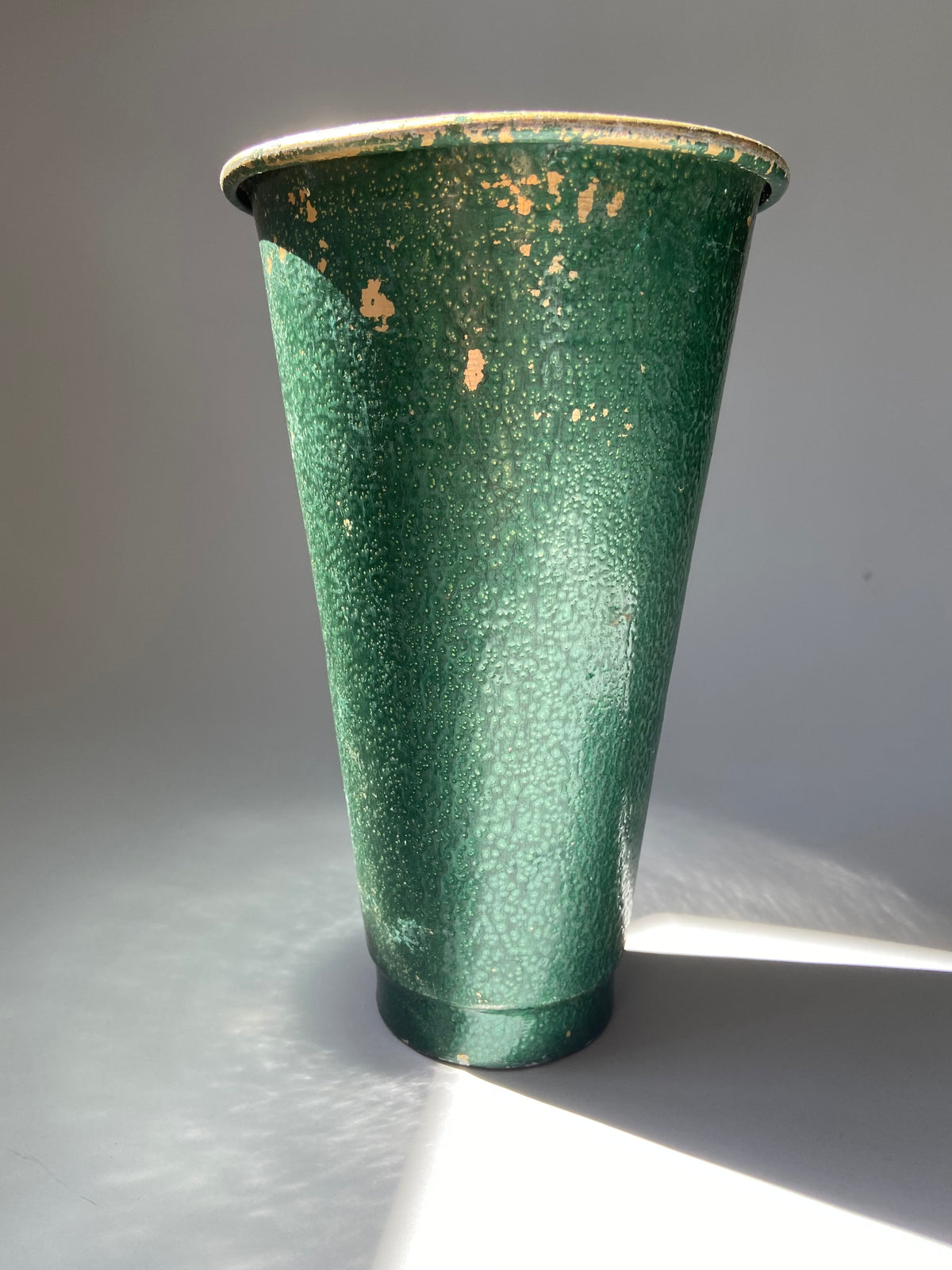 Metal florist vase (2 of 3)
