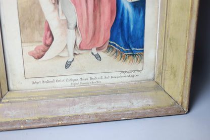 A portrait of Robert Brudenell, 6th Earl of Cardigan, from a Northamptonshire country house