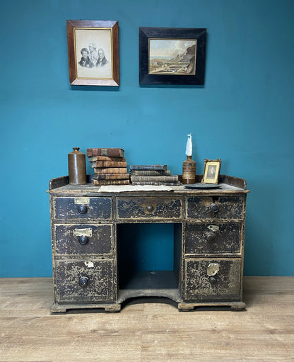 19th century bicycle shop desk from a Morgan’s cycle shop, Saltney, Cheshire