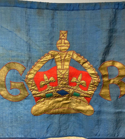 A large  original George V coronation pennant 1902