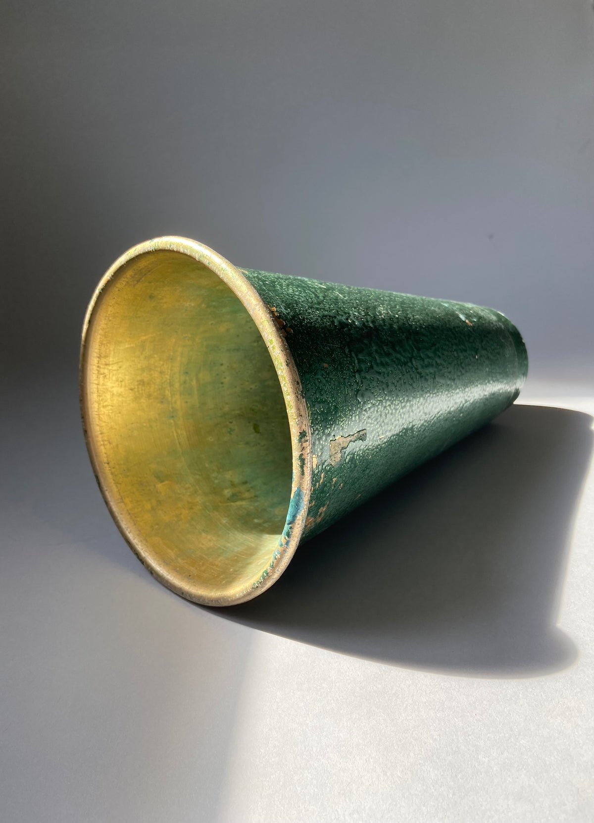 Metal florist vase (2 of 3)