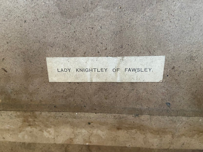 A pair of 1831 mezzotints of King William IV & Queen Adelaide formerly the property of women’s rights activist  Lady Louisa Knightley of Fawsley Hall