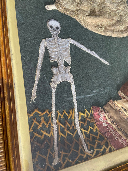 A truly rare ‘silkwork’ remounted in the Victorian period for Sir Percival Radcliffe, 3rd Baronet, of Rudding Park, Harrogate