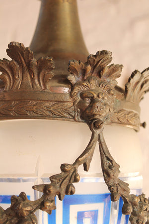 Original 1930s French chemist shop light