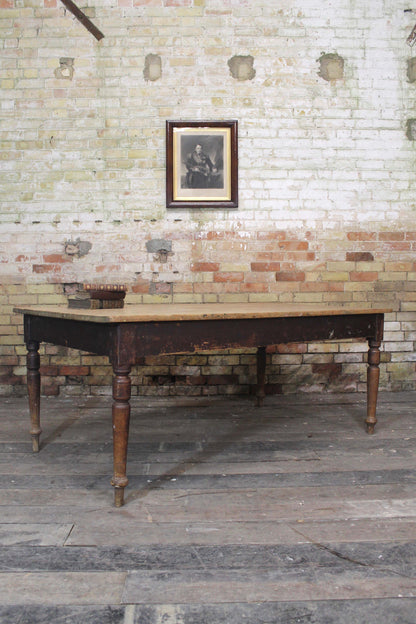 Victorian asylum laundry table